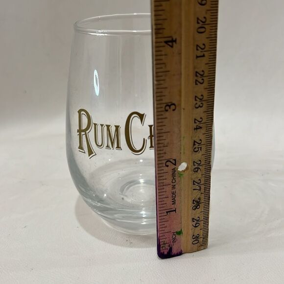 RumChata Clear Glass Tumbler 12 Ounces 4 1/4 Inches Tall 2 1/4 Inches Round - Picture 4 of 6